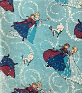 3 Yds Sisters on Ice Disney Frozen for Springs Creative. CP53322 Light Blue - Picture 1 of 3