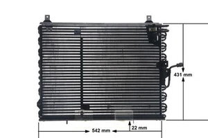 MAHLE AC150000S Air Conditioning Condenser Fits Mercedes-Benz 124 E-Class - Picture 1 of 13