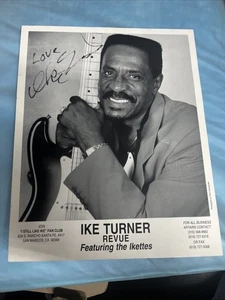 Ike Turner (1931-2007) Musician signed autographed 8”x 10”  photo. - Picture 1 of 2