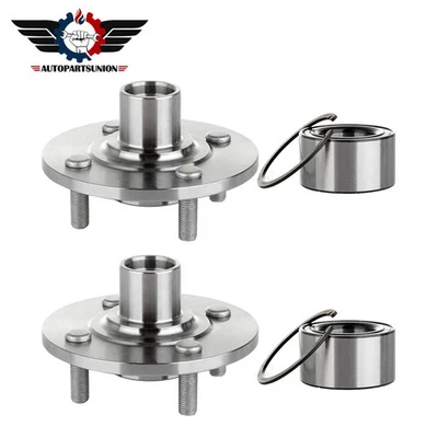 Cubo de rolamento de roda dianteira 2X para Saturn Sc1 Sc2 Sl Sl1 Sl2 1994 1995 1996 - 2002 - Imagem 1 de 4