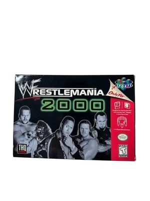 WWF Wrestlemania 2000 (Nintendo 64 | N64) Completo en Caja EN CAJA ENVÍO RÁPIDO Foto 1 de 4