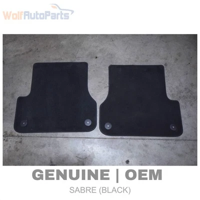 AUDI S6 2013-2018 - JUEGO ALFOMBRILLAS TRASERAS 4G086450 Foto 1 de 4