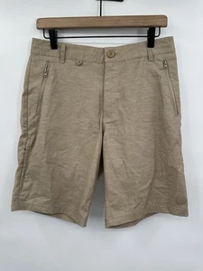 NWT Dravus Shorts Men's 30 Lightweight Brown Khaki Chino Active Outdoor MSRP $39 - Picture 1 of 6