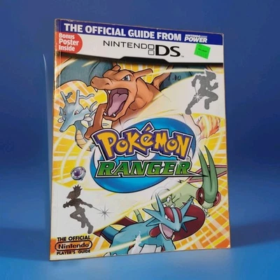 Pokemon Ranger Guía Oficial del Jugador Nintendo con Póster APLEGADO (Nintendo DS) Foto 1 de 4