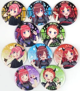 The Quintessential Quintuplets Movie Trading Glitzer Pin Anstecker 10er Set gebraucht - Bild 1 von 2