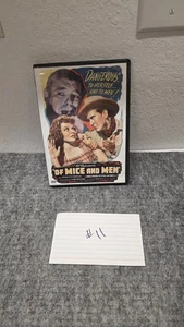 Of Mice and Men - DVD (Burgess Meredith Lon Chaney Jr) John Steinbeck Classic - Bild 1 von 4