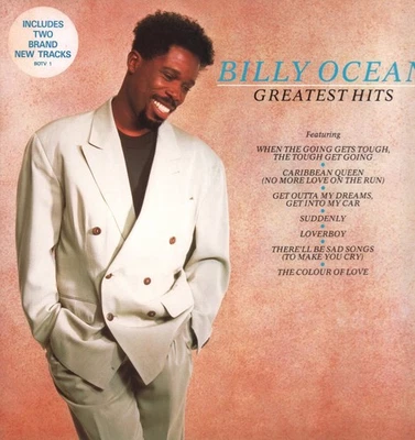 Billy Ocean Greatest Hits LP vinyl UK Jive 1989 with inner in info stickered - Image 1 of 4