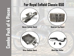 Genuine Royal Enfield Classic 650 "4 Pcs Accessories Combo Pack CP-16" - Imagen 1 de 12