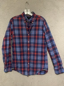J. Crew Herren Tartan Hemd Größe Small kariert Knopfleiste Langarm Erwachsene Baumwolle - Bild 1 von 6