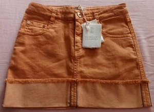 Brunello Cucinelli Gonna da Bimba Color Pesca, Collezione Monile, Nuova! - Picture 1 of 5