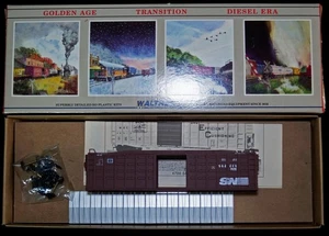 Vintage Walthers HO Norfolk Southern Waffle-Side Box Car Kit #532295 LTD NOS - Picture 1 of 2