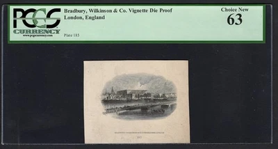 Sweden Vignette Die Proof On PS502/S513/S514 Uncirculated Grade 63 - Image 1 of 2