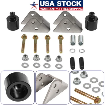 Kit de elevação completo dianteiro e traseiro 2"" para Polaris Ranger 400 500 800 tripulação tamanho médio 10-14 - Imagem 1 de 4