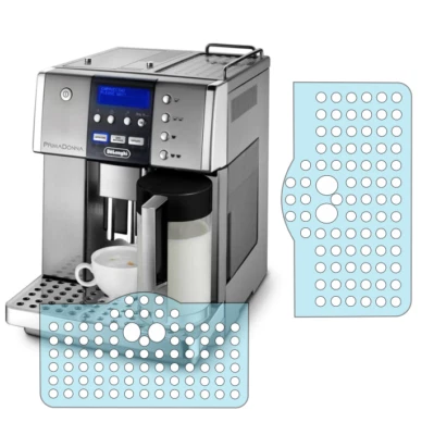 SCHUTZFOLIEN-LOEW Schutzfolie für Tropfblech / Tassenablage DeLonghi PrimaDonna ESAM 6600 - 6600
