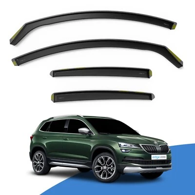 Windabweiser SKODA KAROQ ab 2017- 5-türer SUV 4-tlg Kantenabweiser getönt - Bild 1 von 4
