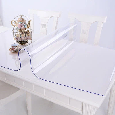 Tischdecke Tischfolie Schutzfolie Tischschutz Folie transparent 2.5 mm Glasklar  - Bild 1 von 4