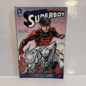 Superboy The New 52 Volume 4: Blood And Steel TPB Graphic Novel - DC Comics - Imagen 1 de 5