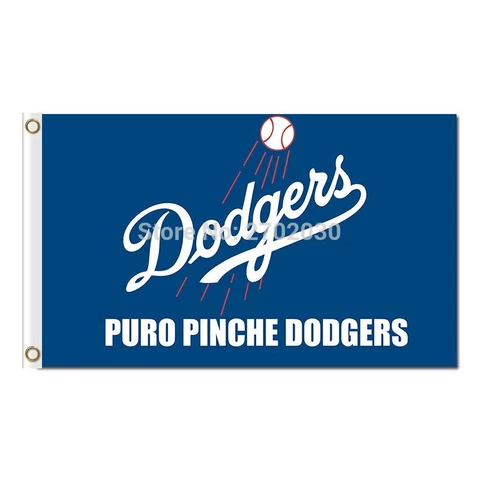 Los Angeles Dodgers 3x5ft Banner Polyester Baseball WorldSeries LAD013 Cover