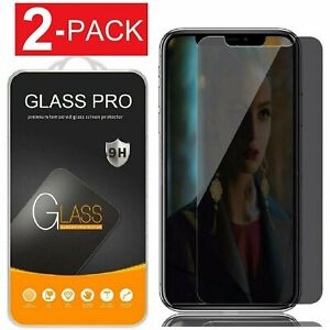 iPhone 11 12 13 14 Pro Max X XS Privacy Anti-Spy Tempered Glass Screen Protector