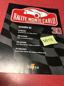 Fascículo N° 30 Rallye Monte-Carlo Citroën GS Colección Altaya - Imagen 1 de 8