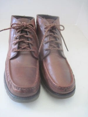 Thom McAm Men's Ankle Boots Brown Lace Up Size 11 Pre-Owned - Image 1 of 4