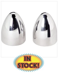 Billet Specialties 248810 - Bullet Style Windshield Wiper Post Covers - Polished - Picture 1 of 4