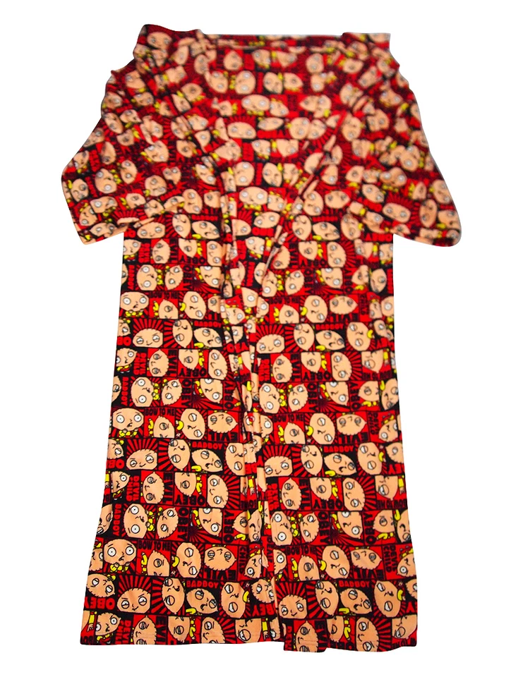 Manta Stewie para hombre familiar bata de salón envoltura talla única para la mayoría Foto 1 de 1