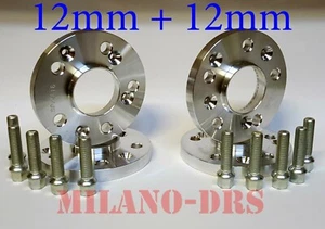 4 DISTANZIALI RUOTA 12+12mm AUDI A6 ALLROAD (C7-C8) 2012> + BULLONI - Imagen 1 de 1