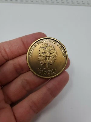 Classic Collectors Series Woodworkers Journal bronze coin Quercus Rubya Red Oak - Image 1 of 2