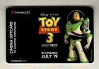 CINEWORLD ( UK ) Disney, Toy Story 3, Buzz Lightyear 2010 Gift Card ( $0 )