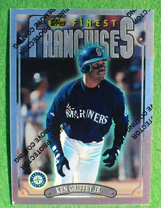 1996 Topps Finest Franchises Ken Griffey Jr #305 Uncommon NM - Picture 1 of 3