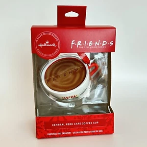 Hallmark FRIENDS Central Perk Cafe Kaffeetasse Christbaumschmuck Brandneu - Bild 1 von 3