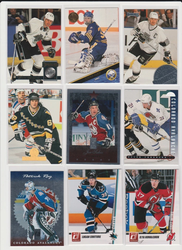 Misc. Donruss Leaf Hockey U-pick NM you pick base stars RC rookie inserts HOF - Image 1 of 1