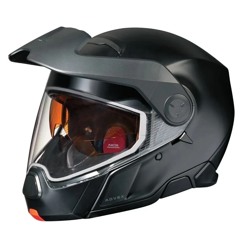 New Ski-Doo Advex Sport Modular Snowmobile Helmet S Small Matte Black 9290790490 - Image 1 of 1