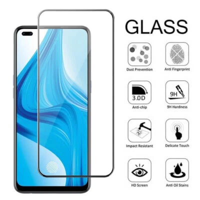 Full Cover Tempered Glass For OnePlus 10T Nord N300 N200 N100 N10 Ace Pro 9RT 8T - Image 1 of 4