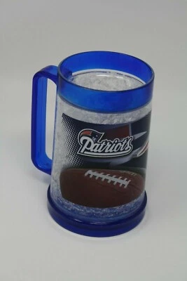 NUEVA Taza Congelador Gel Doble Pared Patriots LiquidLogic, Mango Infundido de Color, 16 OZ Foto 1 de 2