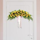 29inch Artificial  Swag Floral Garland Arch Wreath Centerpiece For Fireplace