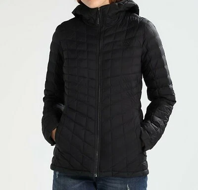 NWT The North Face Thermoball Hoodie Outdoor Jacket, Black Matte, XS, $220 - Image 1 of 4