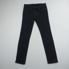 DSTLD NWT Skinny Jeans Mens 30 x 30 Black Dark Wash Slim Stretch Denim New