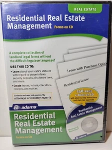 Adams Residential Real Estate Management, Forms on CD (SS505) - Picture 1 of 7