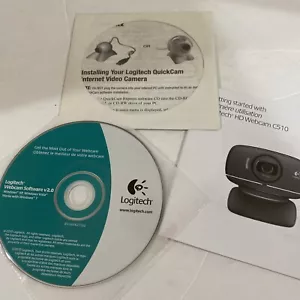 Logitech Webcam Software V2.0 Install Disk and book - Picture 1 of 4