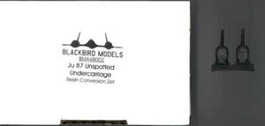 Blackbird Models 1/48 JUNKERS Ju-87 STUKA UNSPATTED UNDERCARRIAGE Resin Set - Picture 1 of 2