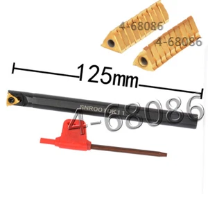 1 pieza Soporte para herramienta de torneado perforado de torno SNR0010K11 con + 10 piezas 11IR A60 - Imagen 1 de 5