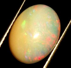 2  cts Ethiopian Welo Fire Opal 12  x 9 mm Natural Gemstone #oca9571