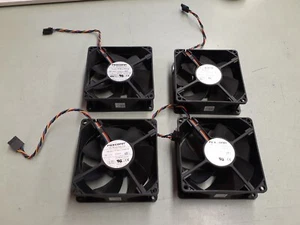 (4) FoxConn PV903212PSPF 0C 0.60A 12V DC Brushless Fan 0WC236 WC236 - Picture 1 of 3