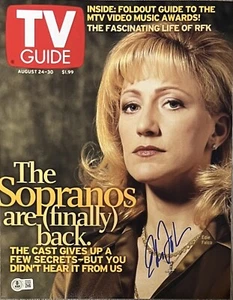 Edie Falco "The Sopranos" Carmela Soprano Autographed 11x14 #3 Beckett Witnessed - Picture 1 of 1