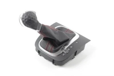 Cubierta de cambio de marchas negra/aluminio para VW Golf R32 GTI Rabbit 1K2713203ARXPR Foto 1 de 4