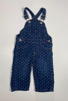 Mono vaquero estampado corazón WRANGLER niñas talla 6-9 meses Foto 1 de 3
