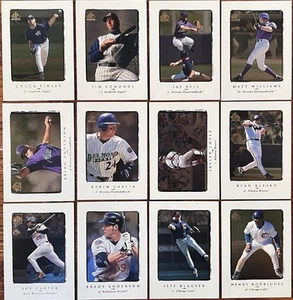 1998 Upper deck Sp Authentic Baseball 71 Different Edmonds, Sanders, Davis. - Picture 1 of 13
