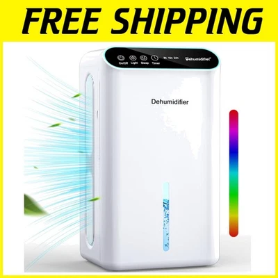 Compact 86oz Dehumidifier with Essential Oil Diffuser - Image 1 of 4